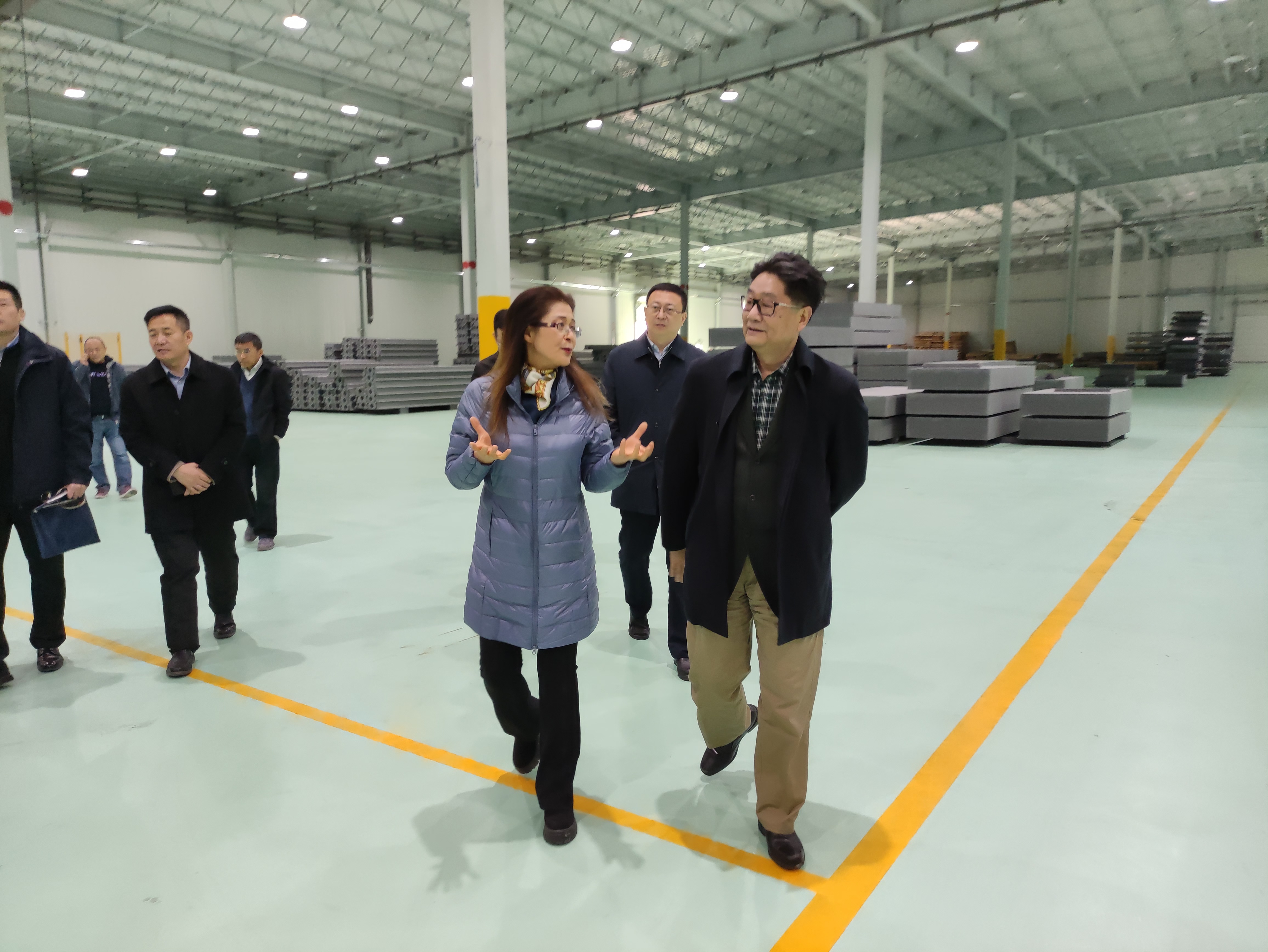 山东省贸促会党组成员、副会长刘晓江带队至格林堡考察调研