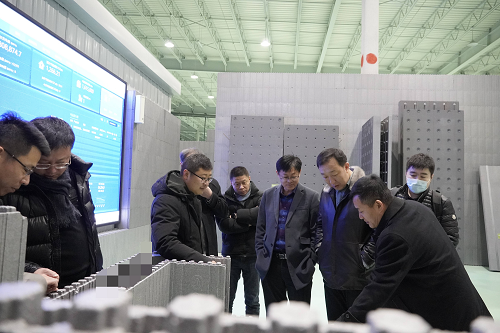 青岛城阳城市发展集团有限公司副总经理刘克波带队至格林堡考察调研