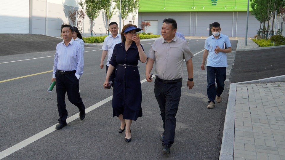 中铁十四局集团有限公司副总经理张立丰莅临格林堡考察调研