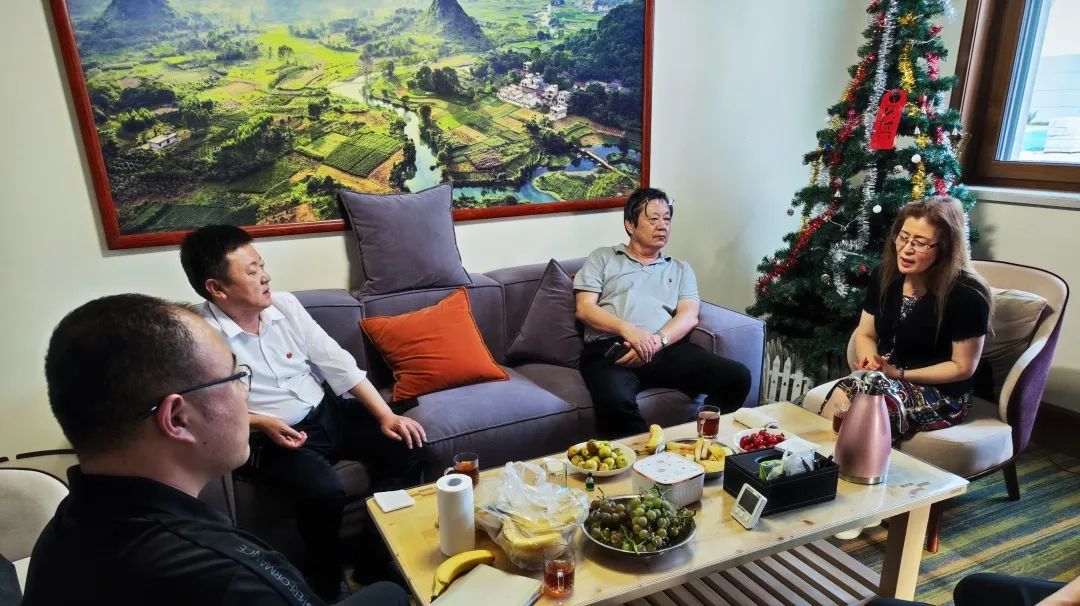 新泰经济开发区党工委书记、管委会主任王业训一行莅临格林堡参观考察