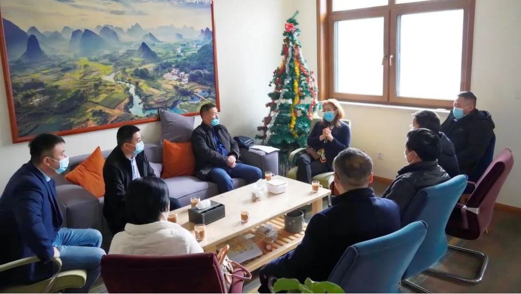 三批客人莅临格林堡考察调研