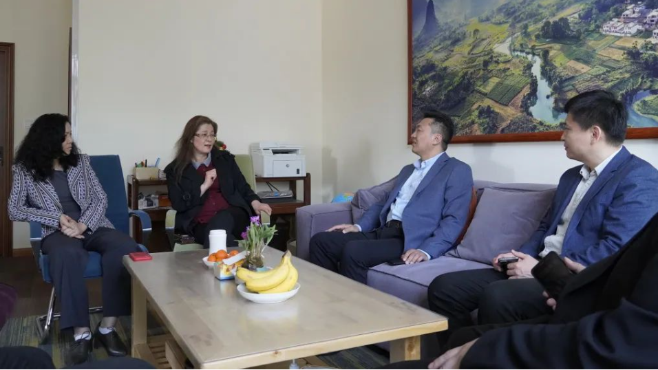 济南市历城区投资促进局局长孙茂华率队莅临格林堡考察调研